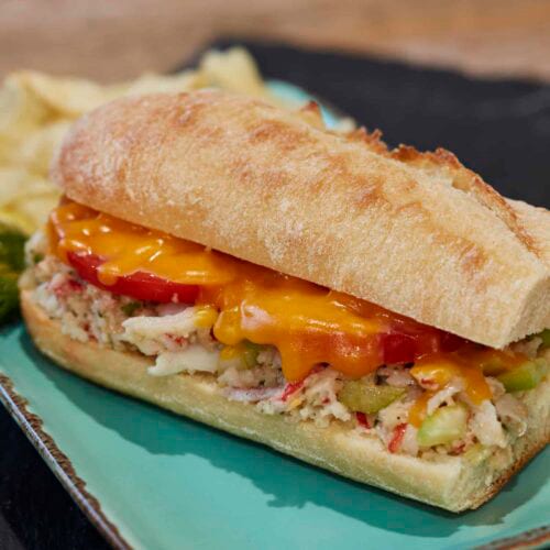 Tuna Melt Sub.