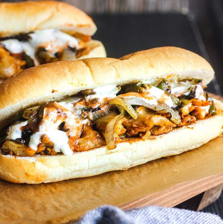 Philly Chicken Sub.