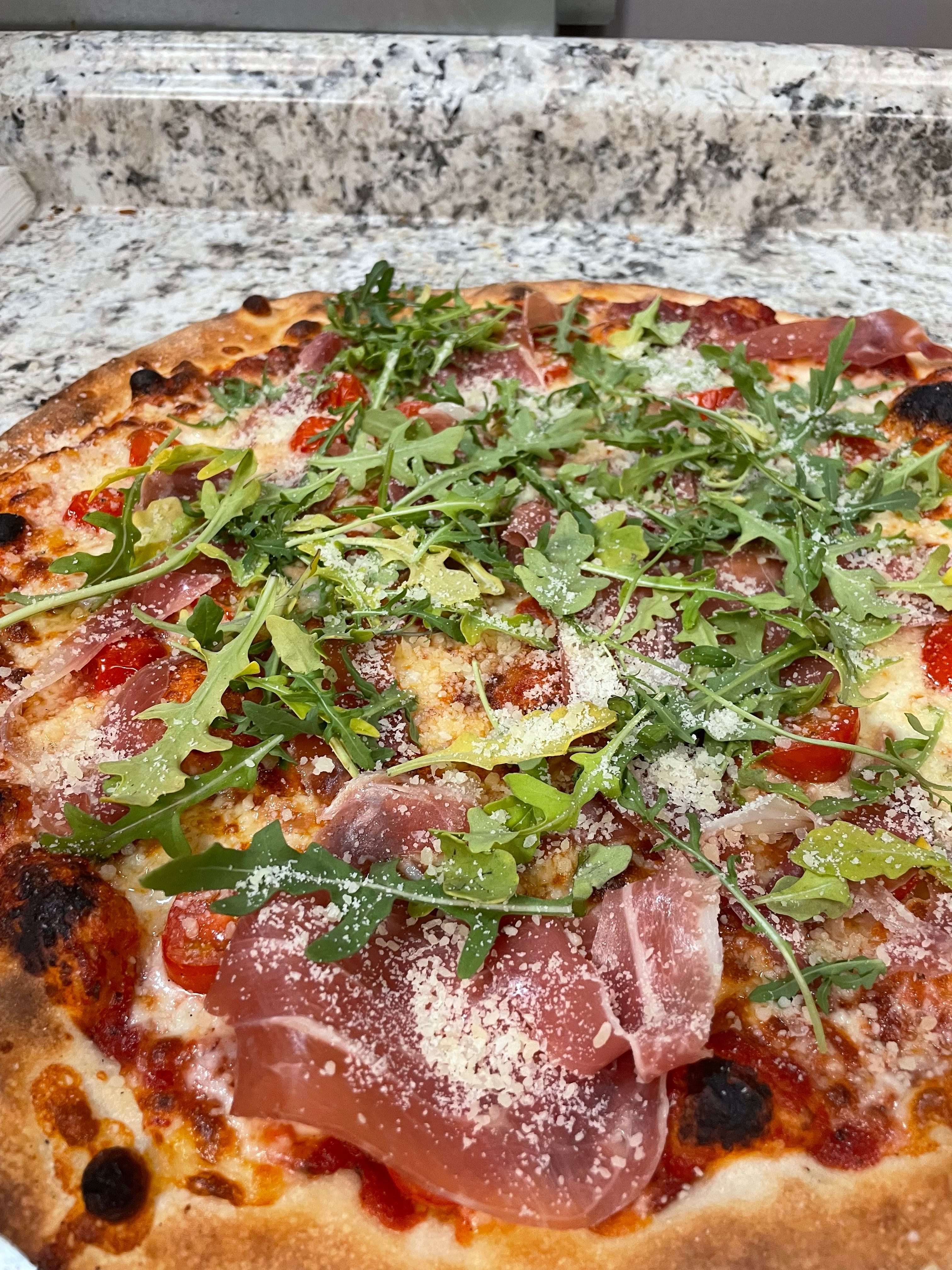 George's Special Pizza.