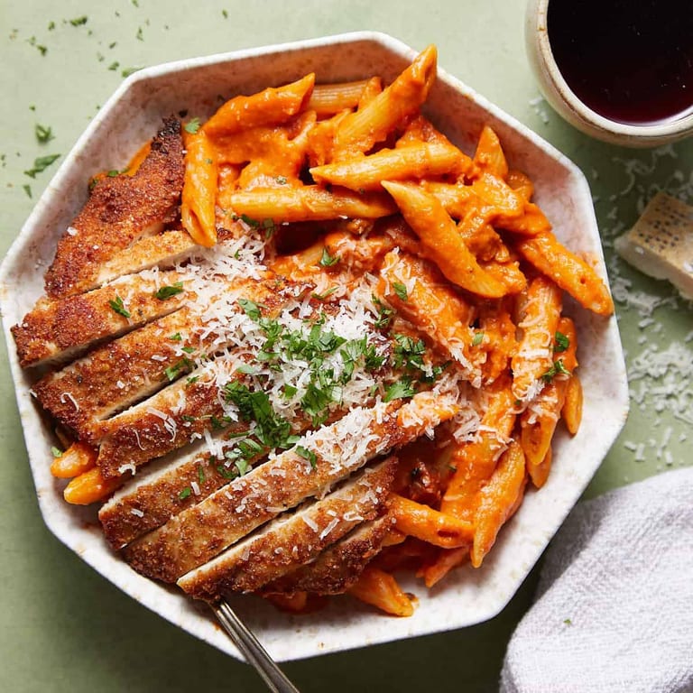Indulge in Spicy Rigatoni Vodka